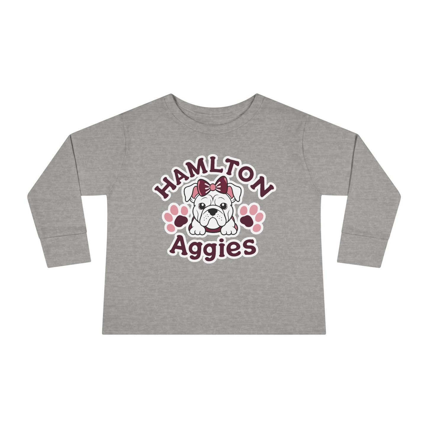 Toddler Long Sleeve Tee \ Hamilton Aggies \ HAG3