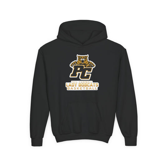Youth Hoodie Sweatshirt \ Phil Campbell Bobcats Basketball \ PCBBKG1