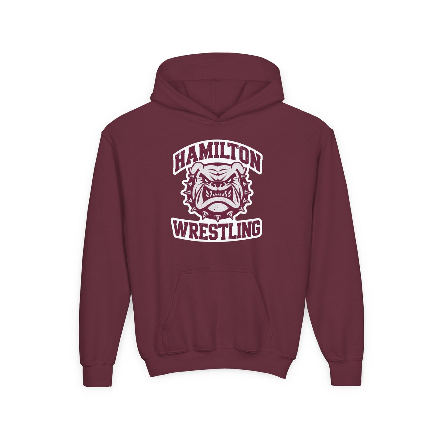 Youth Hoodie Sweatshirt \ Hamilton Aggies Wrestling \ HAW2