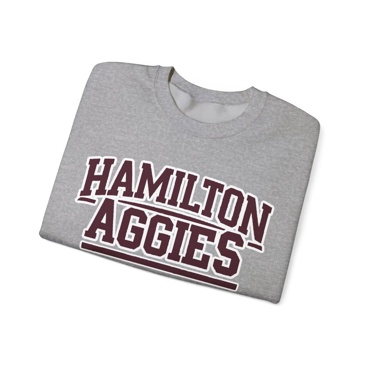 Adult Crewneck Sweatshirt \ Hamilton Aggies \ HA2
