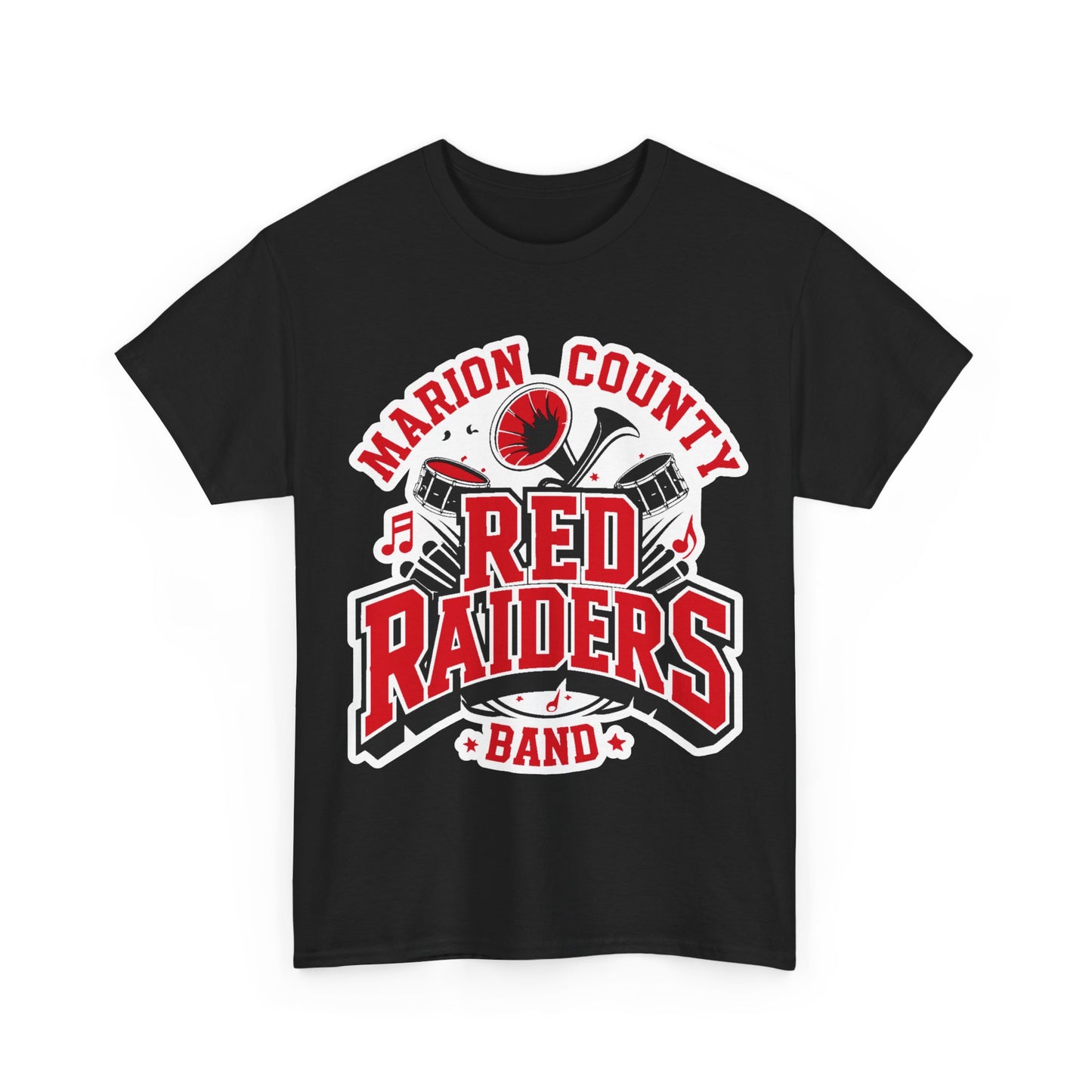 Adult Tee \ Marion County Red Raiders Band \ MCB2