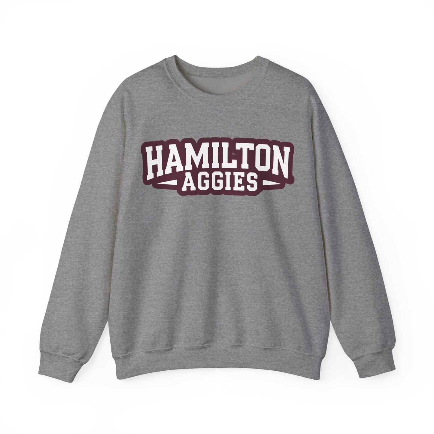 Adult Crewneck Sweatshirt \ Hamilton Aggies \ HA3