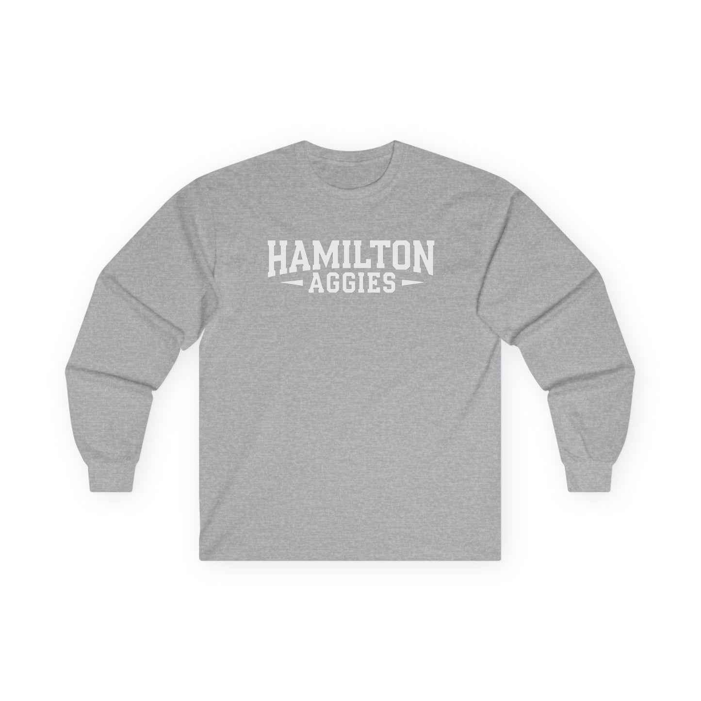 Adult Long Sleeve Tee \ Hamilton Aggies \ HA3