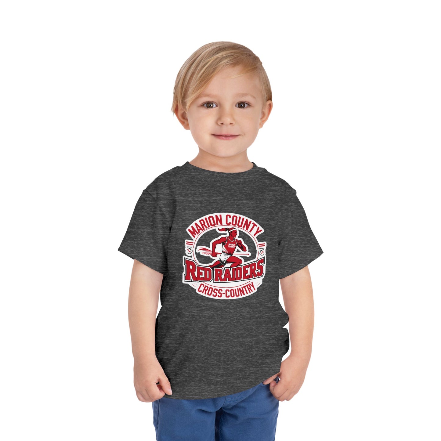 Toddler Tee \ Marion County Red Raiders Cross-Country \ MCCC2