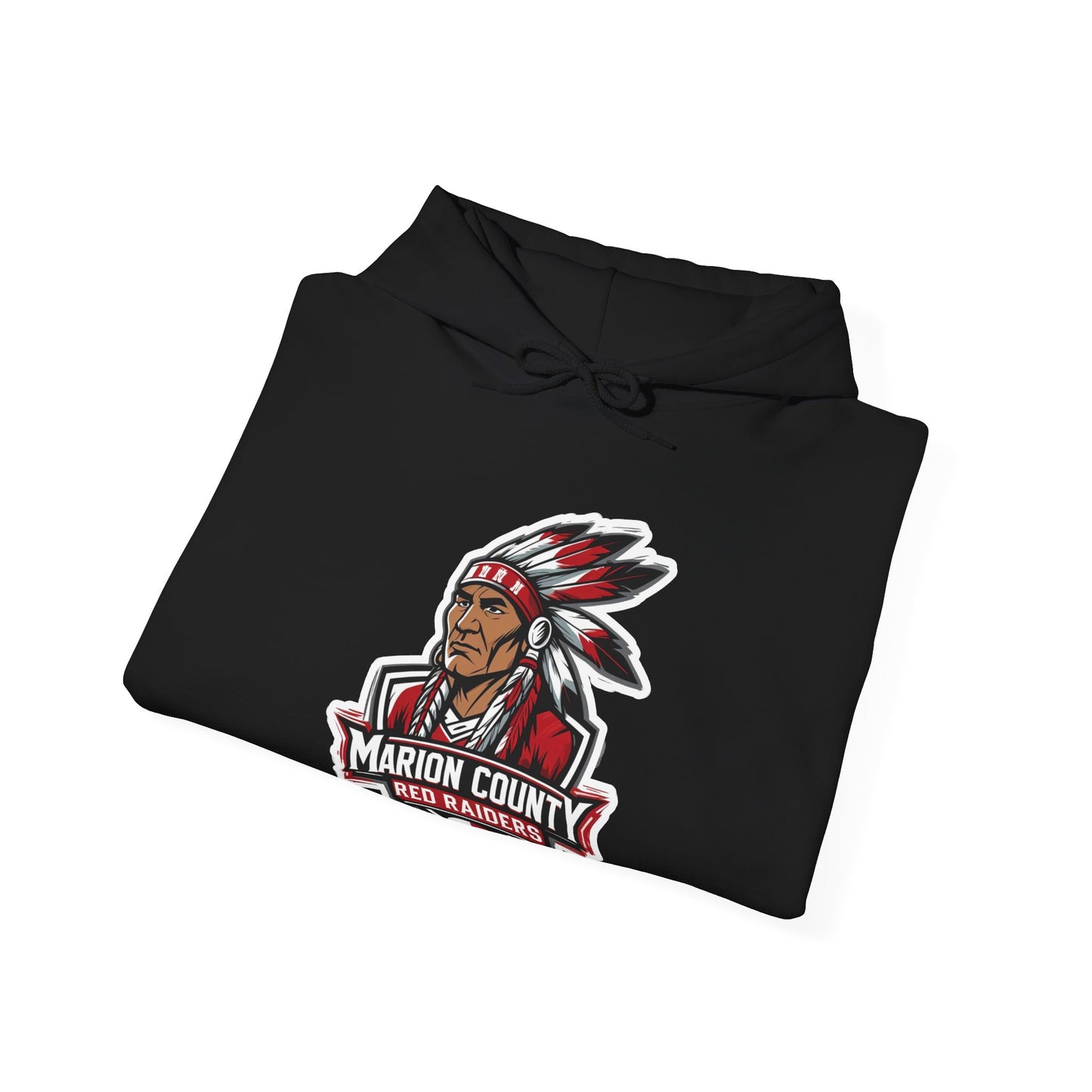 Adult Hooded Sweatshirt \ Marion County Red Raiders \ MC2