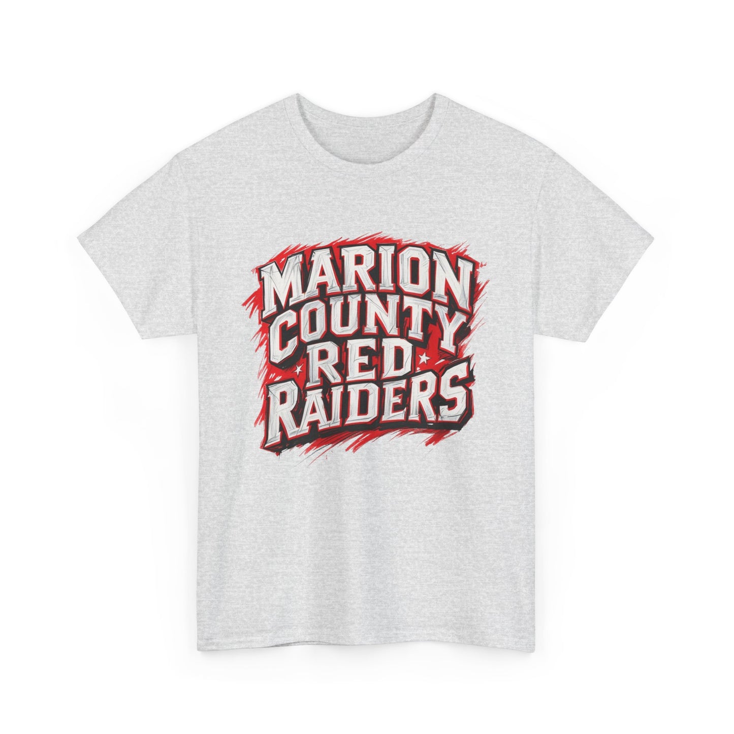 Adult Tee \ Marion County Red Raiders \ MC1