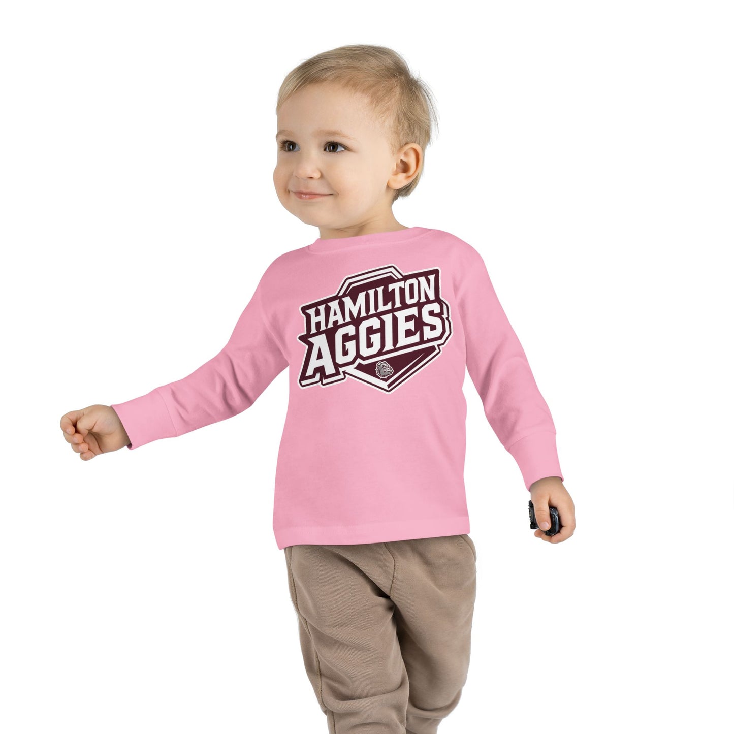 Toddler Long Sleeve Tee \ Hamilton Aggies \ HA1