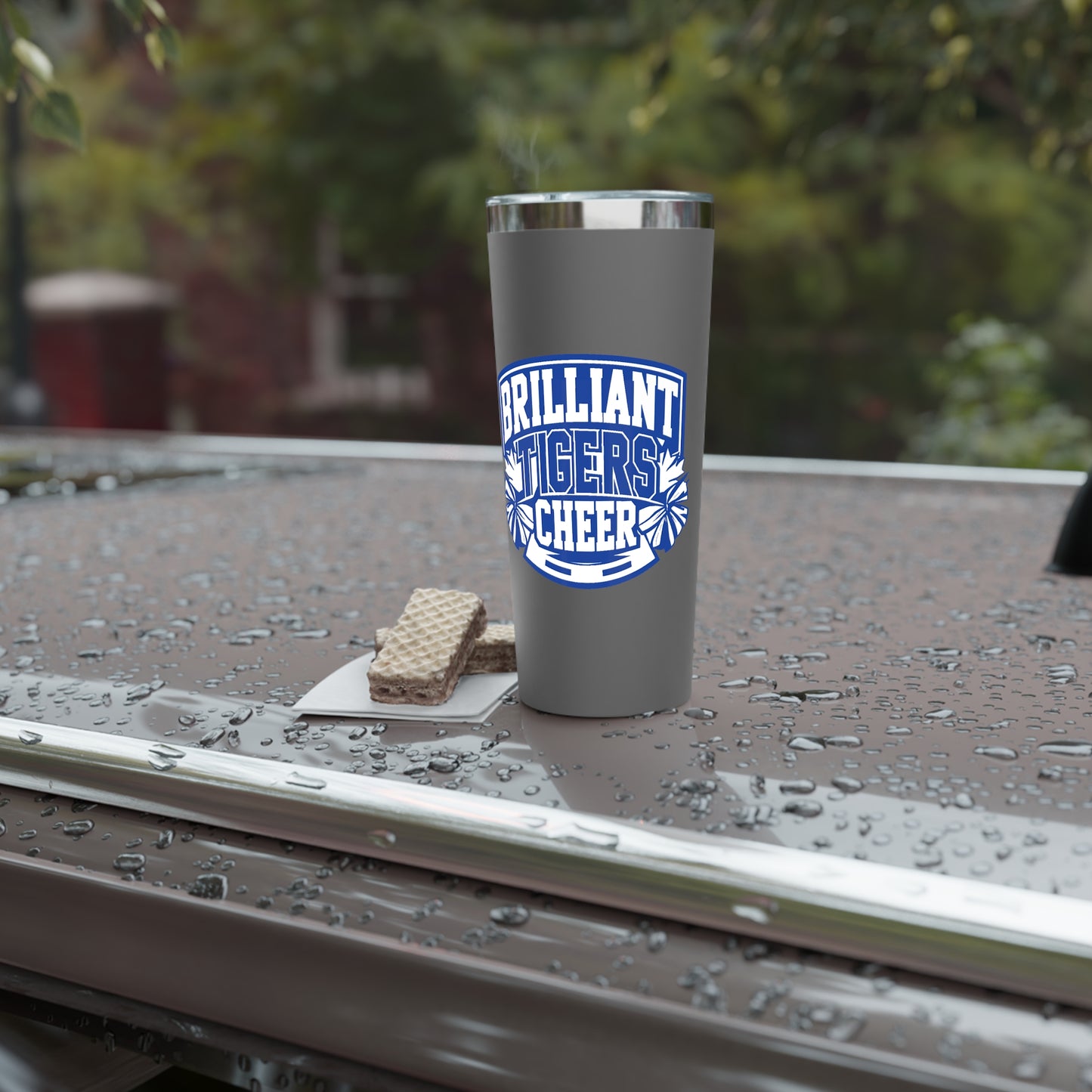 22oz Copper Insulated Tumbler \ Brilliant Tigers Cheer \ BTC1
