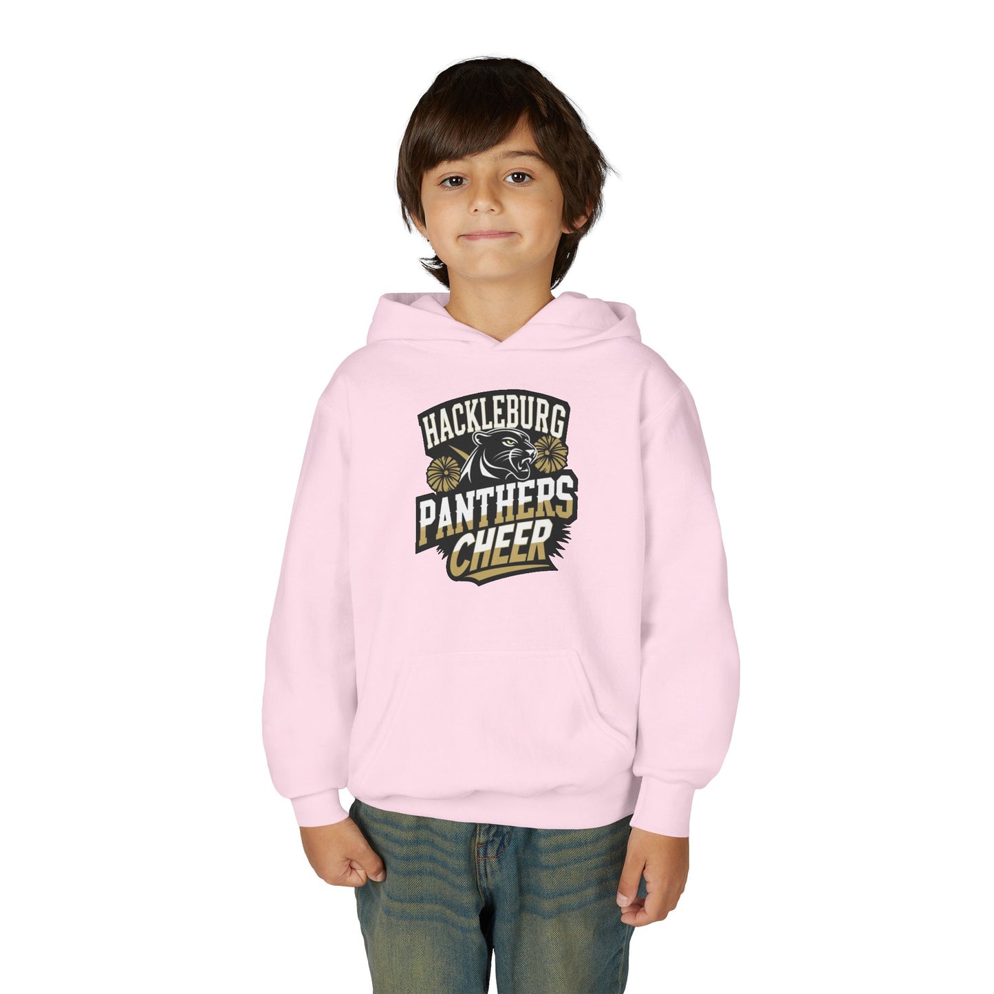 Youth Hoodie Sweatshirt \ Hackleburg Panthers Cheer \ HPC1