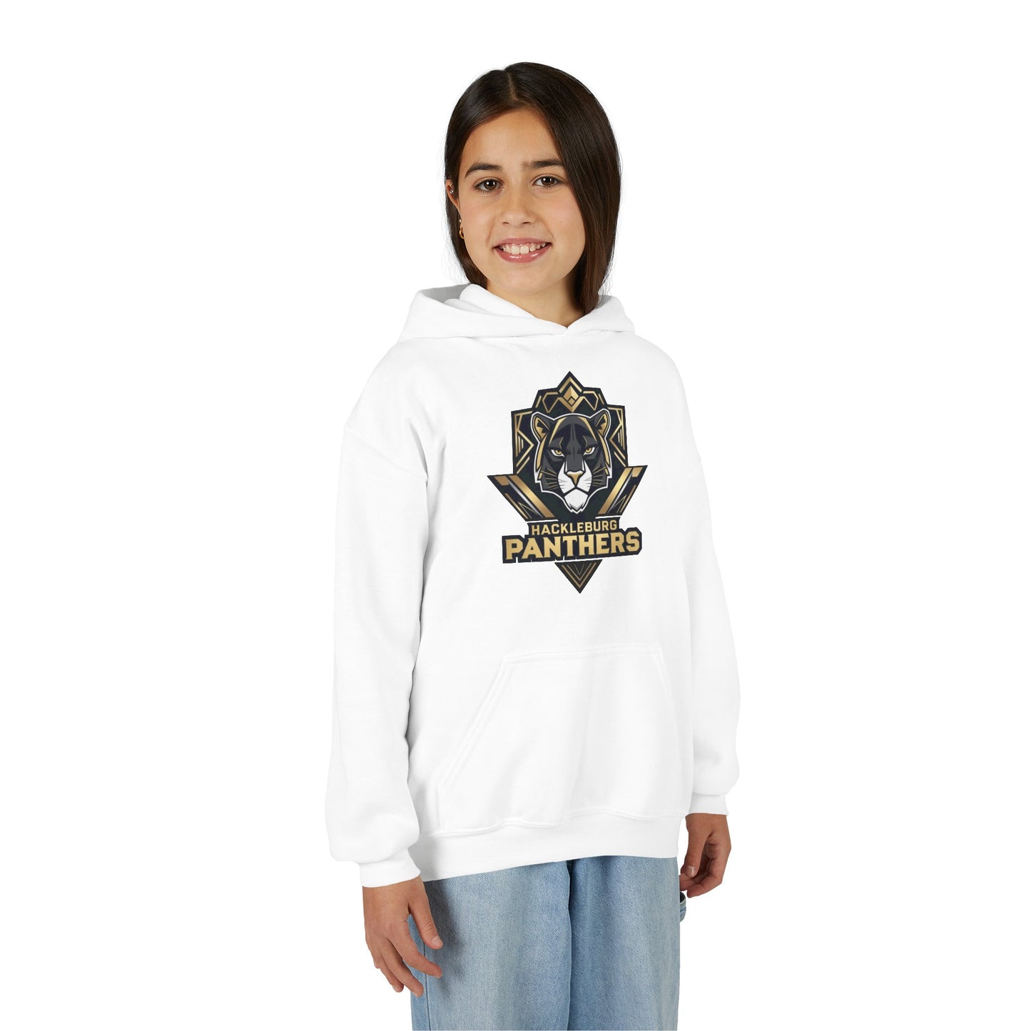 Youth Hoodie Sweatshirt \ Hackleburg Panthers \ HP1