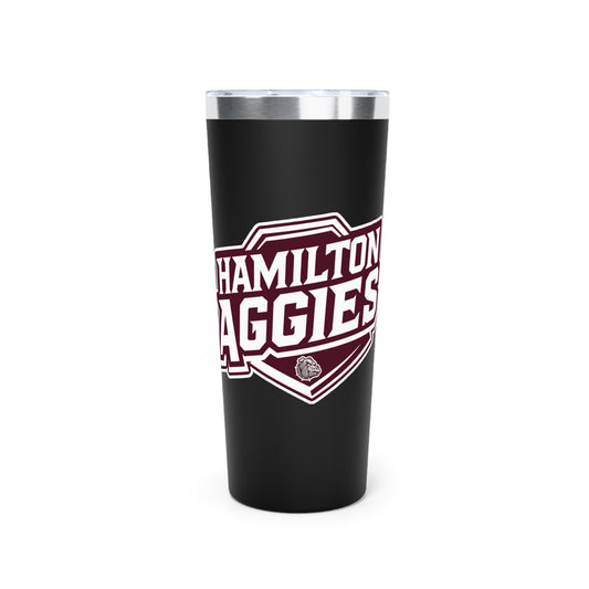 22oz Copper Insulated Tumbler \ Hamilton Aggies \ HA1