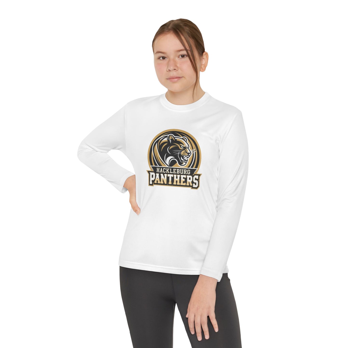 Youth Long Sleeve Tee \ Hackleburg Panthers \ HP2
