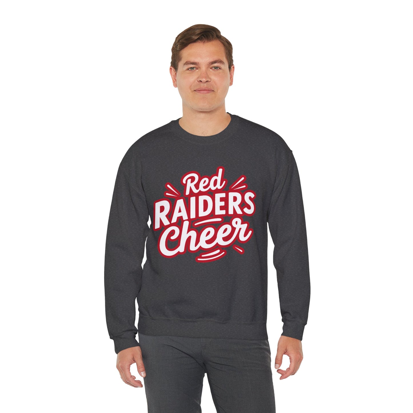 Adult Crewneck Sweatshirt \ Marion County Red Raiders Cheer \ MCC1