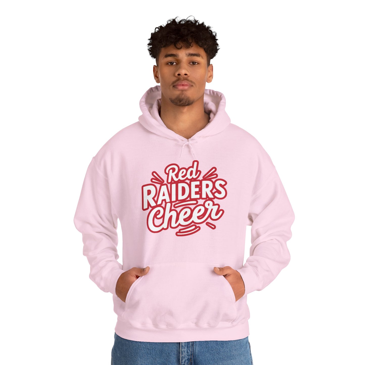 Adult Hooded Sweatshirt \ Marion County Red Raiders Cheer \ MCC1