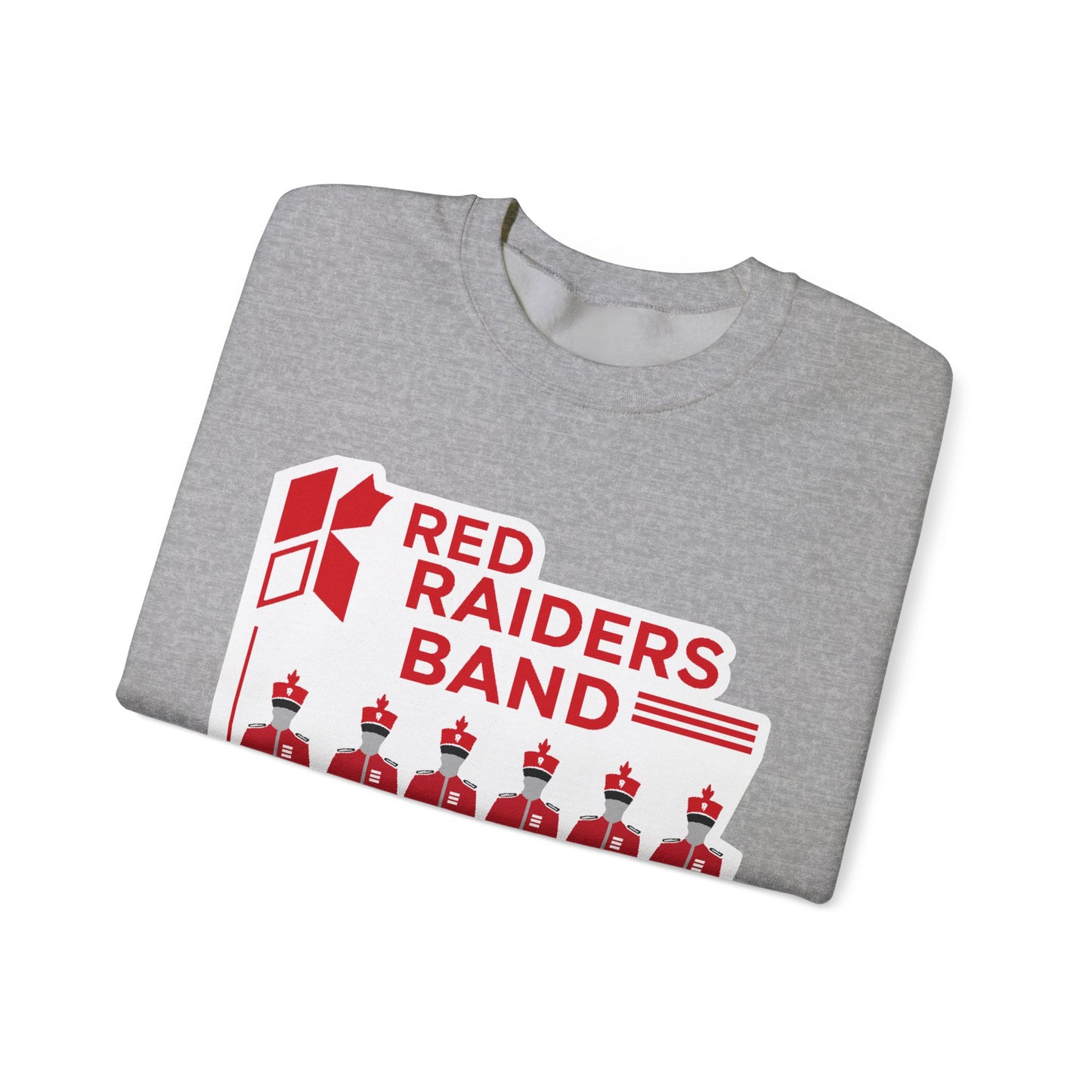 Adult Crewneck Sweatshirt \ Marion County Red Raiders Band \ MCB1