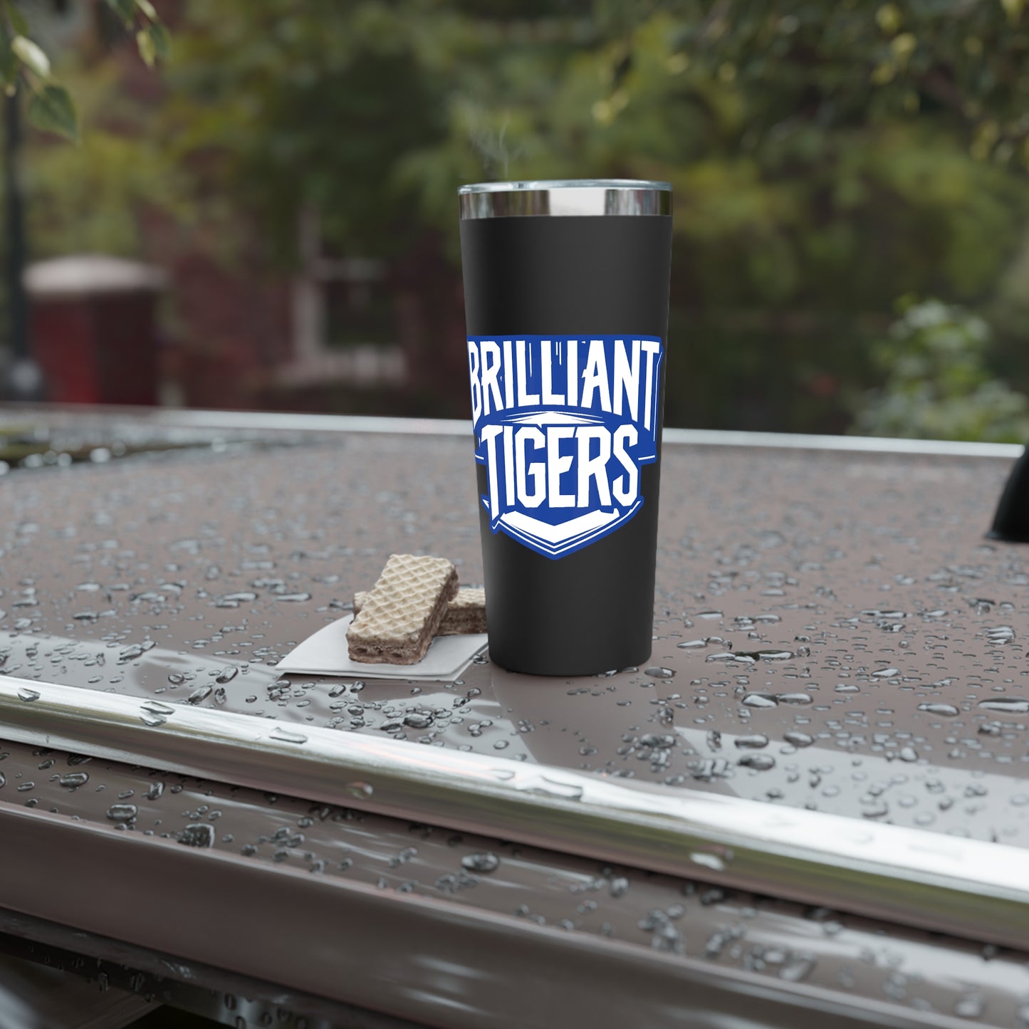 22oz Copper Insulated Tumbler \ Brilliant Tigers \ BT2