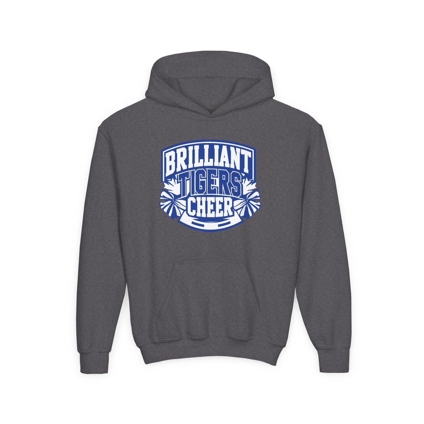 Youth Hoodie Sweatshirt \ Brilliant Tigers Cheer \ BTC1