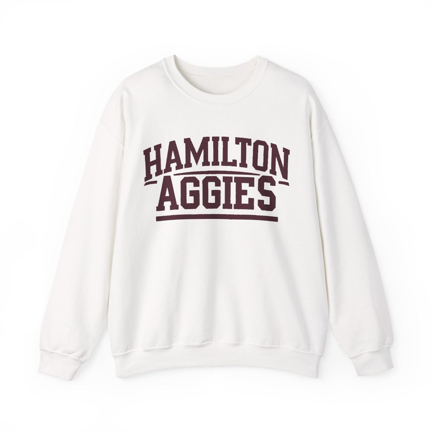 Adult Crewneck Sweatshirt \ Hamilton Aggies \ HA2
