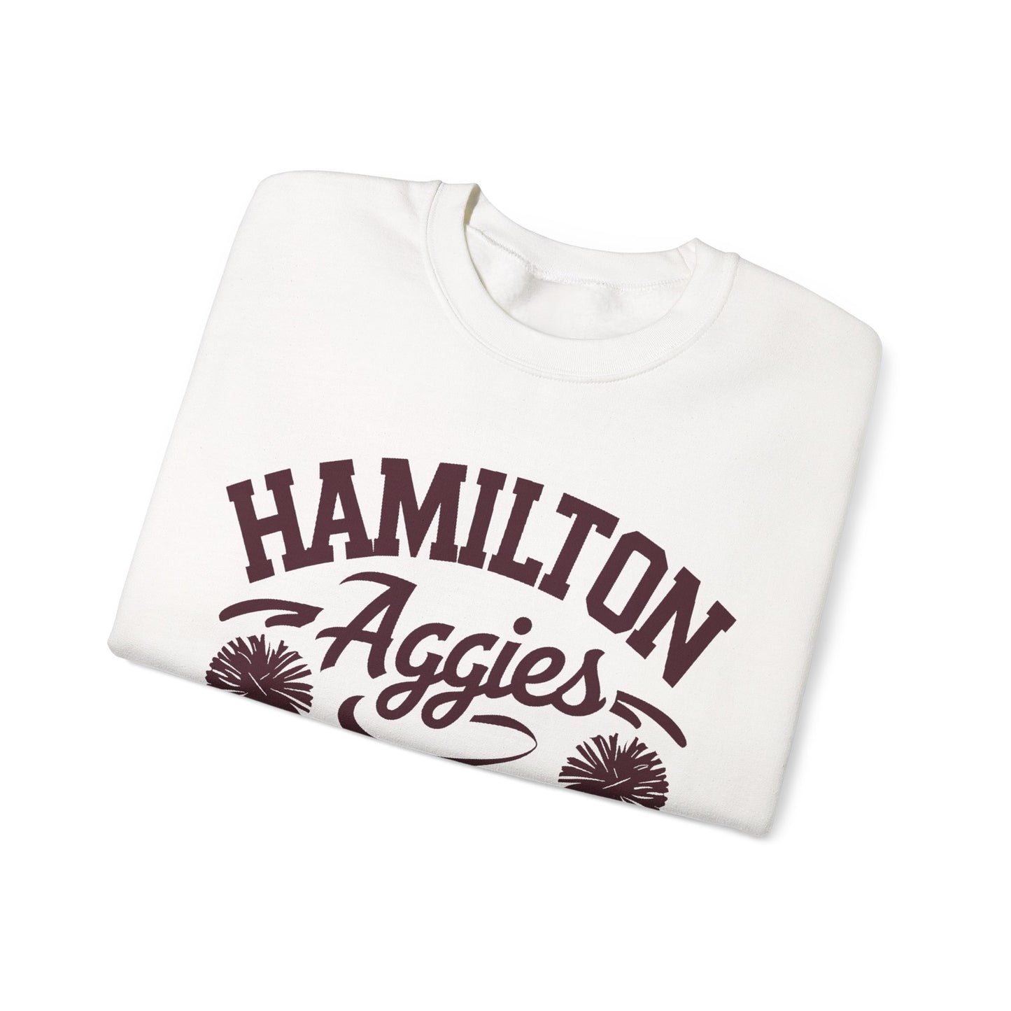Adult Crewneck Sweatshirt \ Hamilton Aggies Cheer \ HAC2