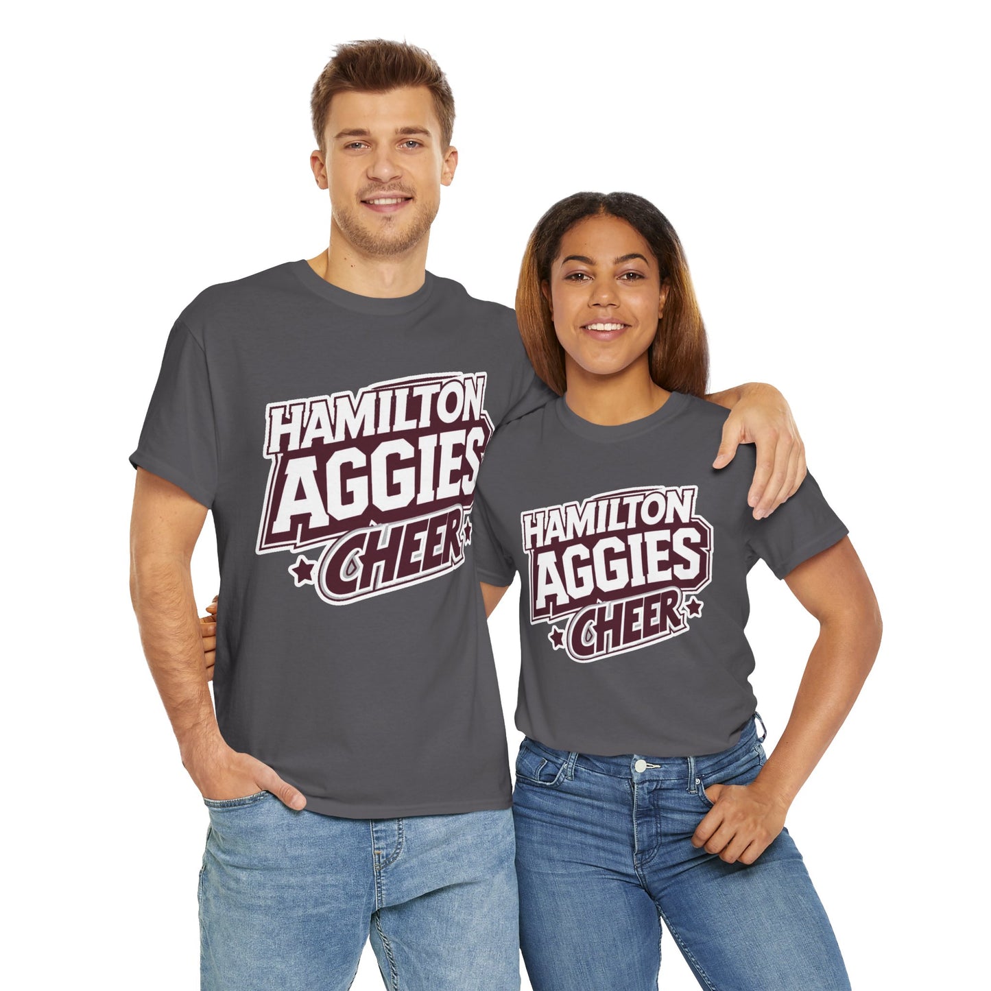 Adult Tee \ Hamilton Aggies Cheer \ HAC1