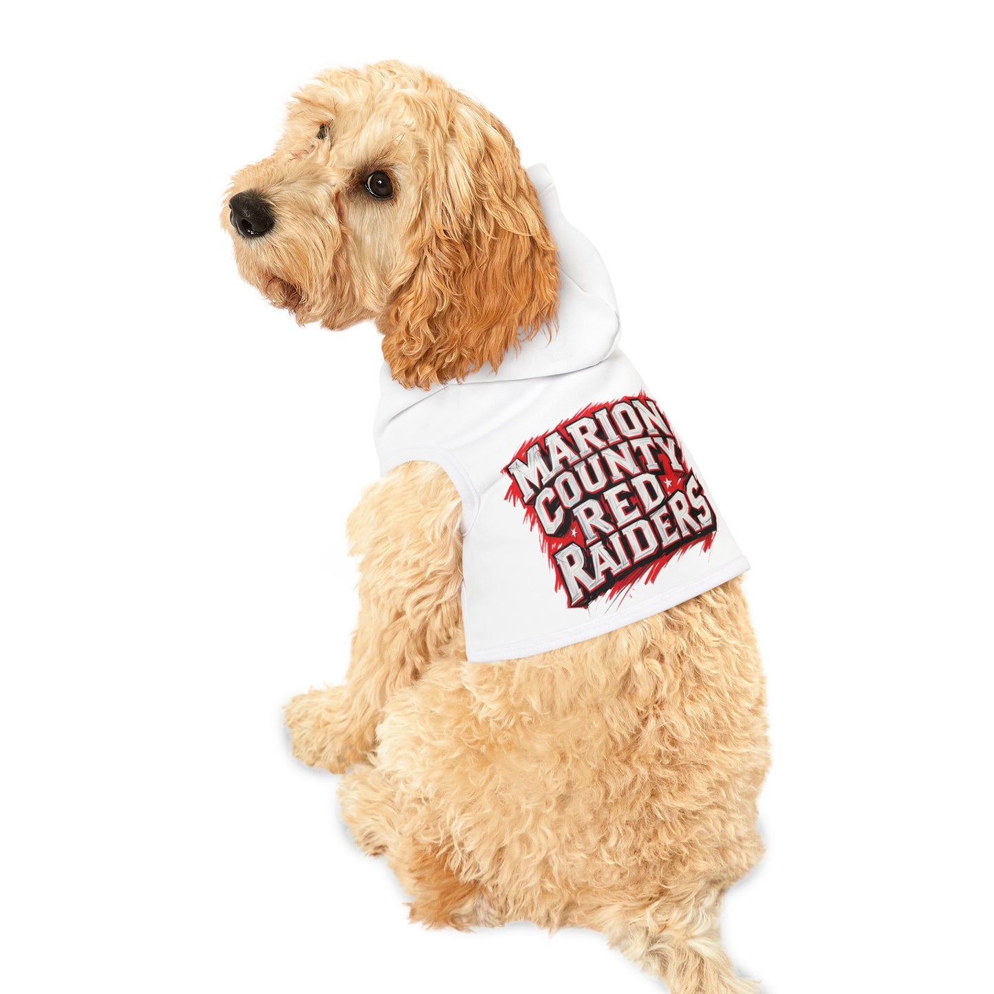 Pet Hoodie \ Marion County Red Raiders \ MC1