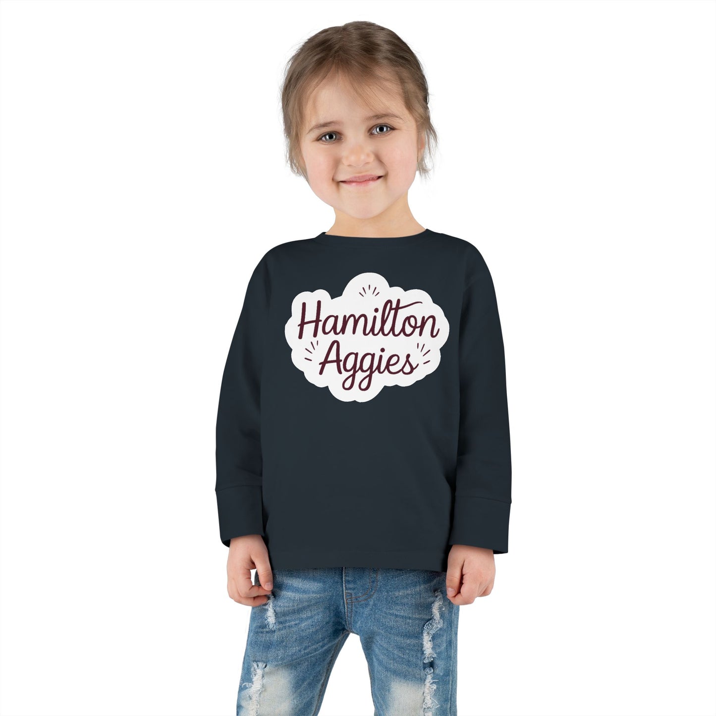 Toddler Long Sleeve Tee \ Hamilton Aggies \ HAG1