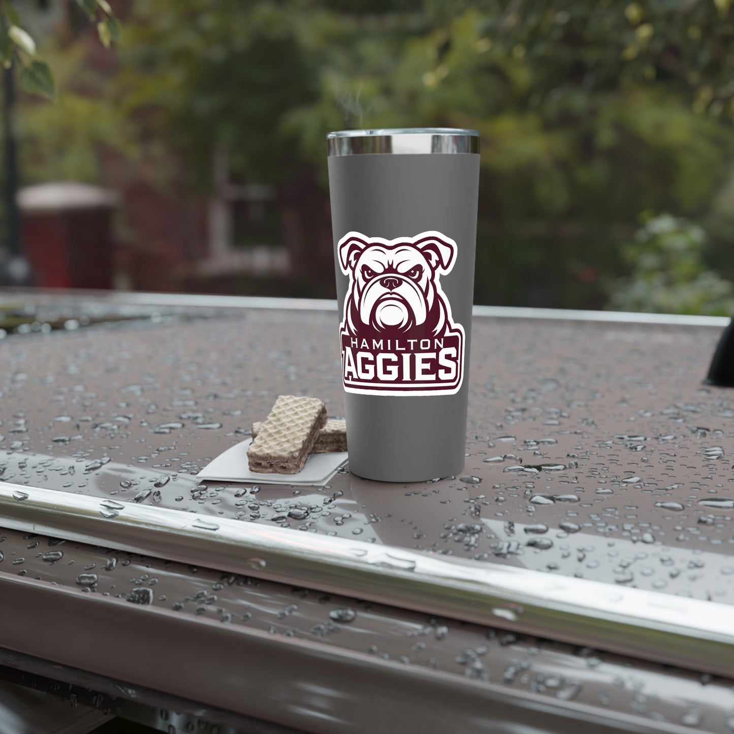 22oz Copper Insulated Tumbler \ Hamilton Aggies \ HA4