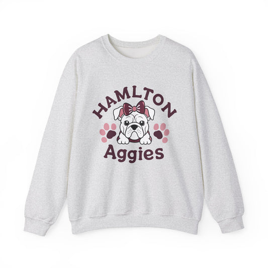 Adult Crewneck Sweatshirt \ Hamilton Aggies \ HAG3