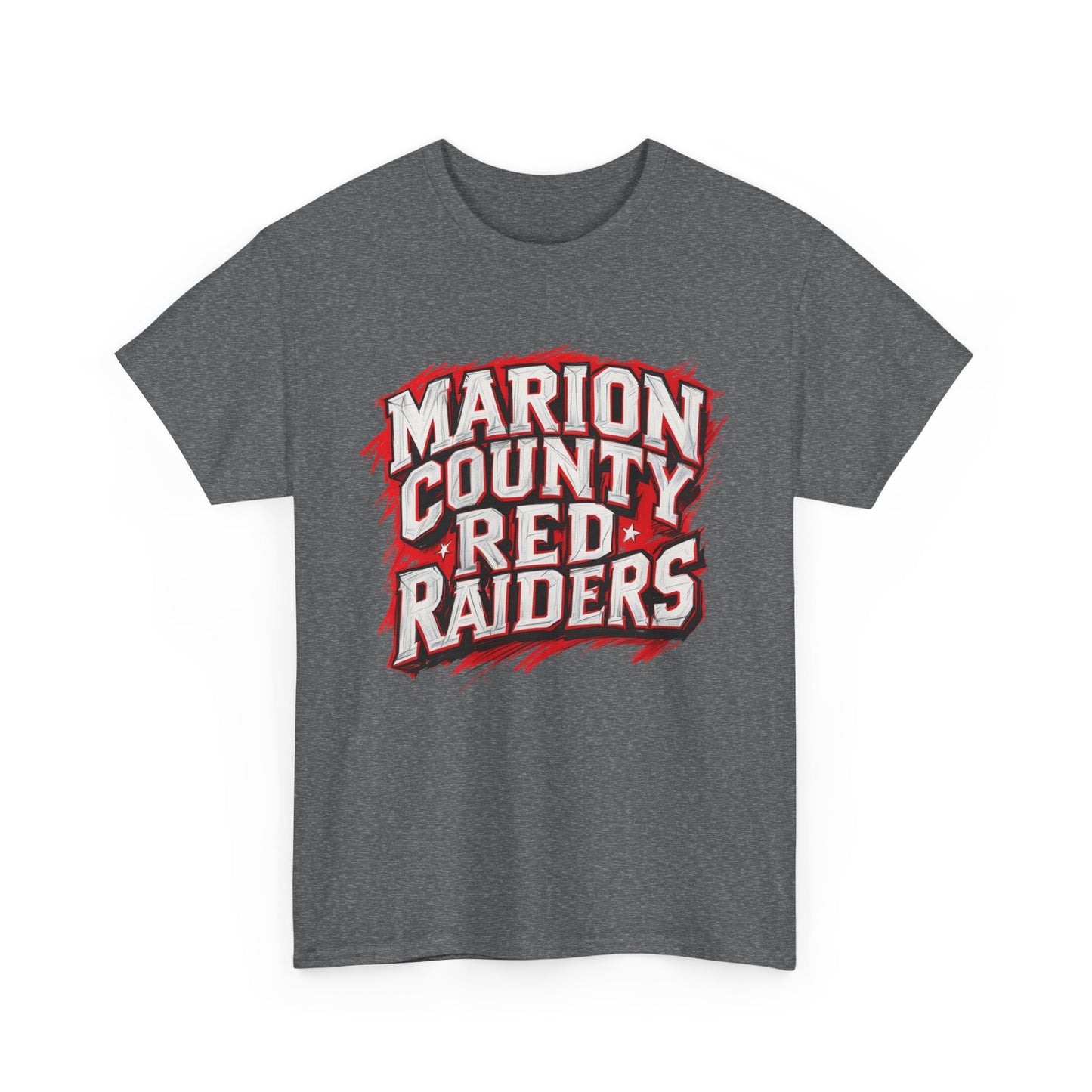 Adult Tee \ Marion County Red Raiders \ MC1