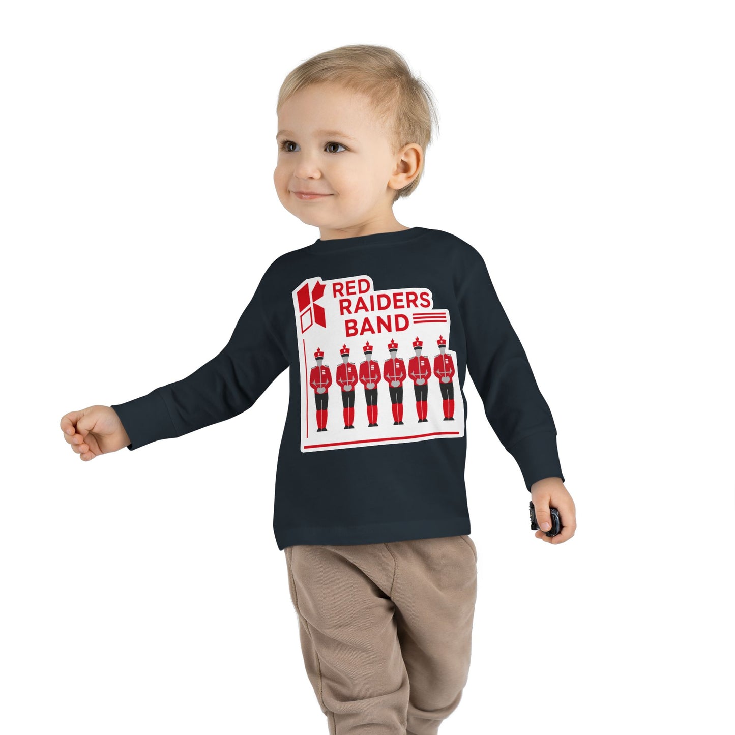 Toddler Long Sleeve Tee \ Marion County Red Raiders Band \ MCB1