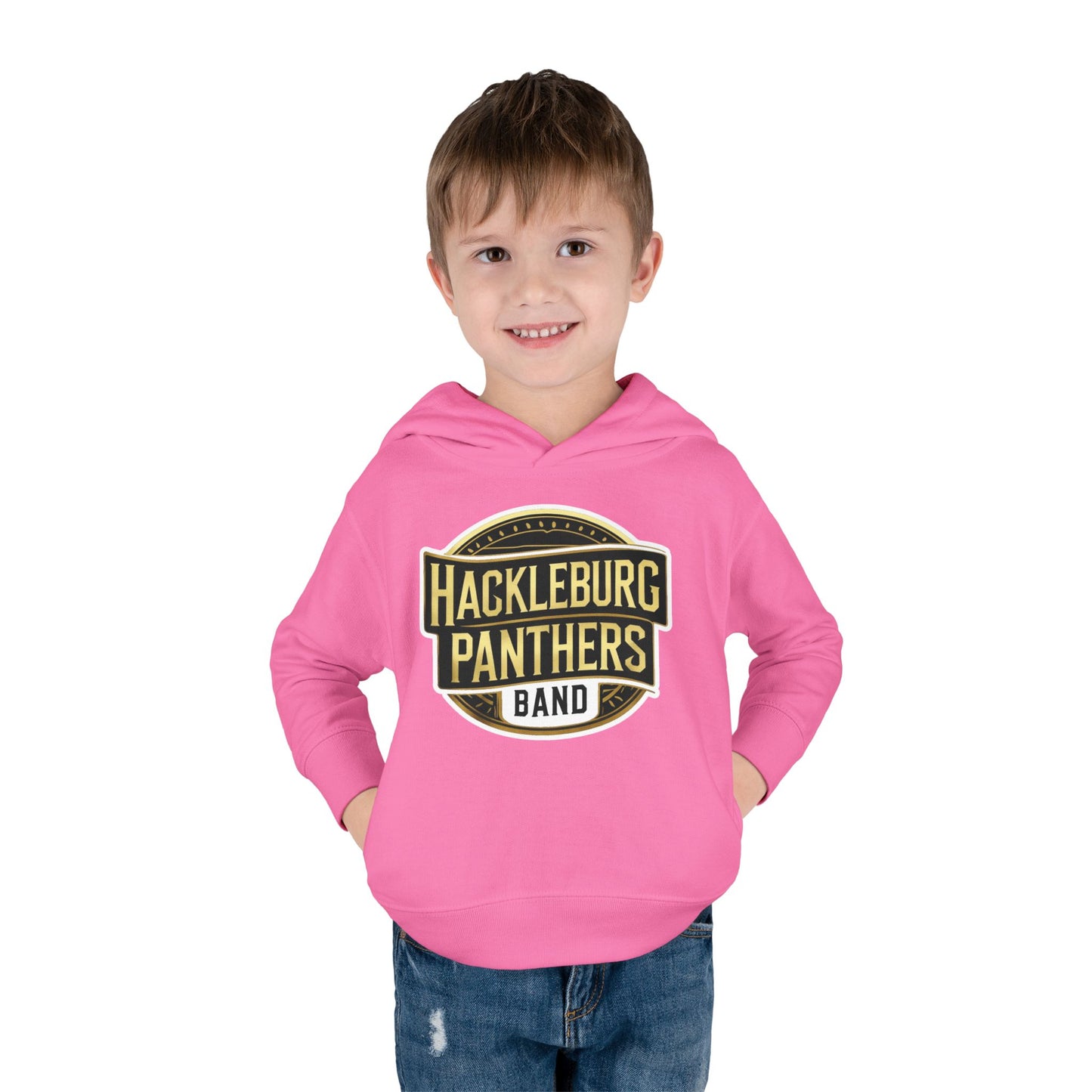 Toddler Hoodie Sweatshirt \ Hackleburg Panthers Band \ HPB2