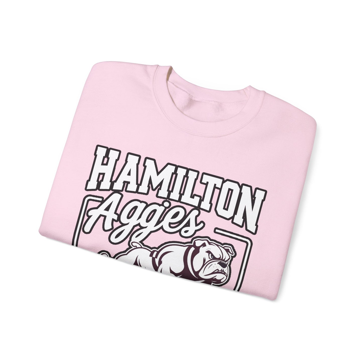 Adult Crewneck Sweatshirt \ Hamilton Aggies Cross-Country \ HCC2