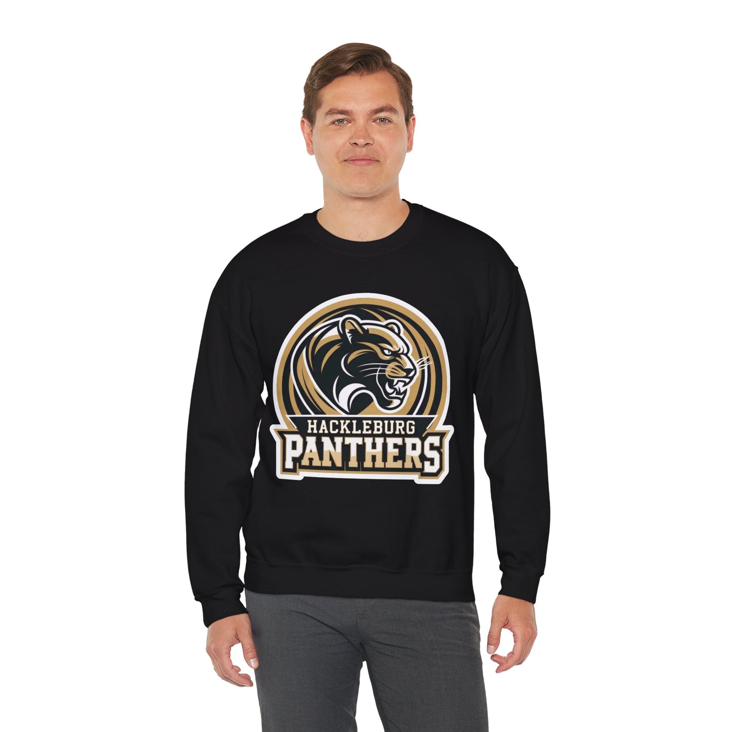 Adult Crewneck Sweatshirt \ Hackleburg Panthers \ HP2