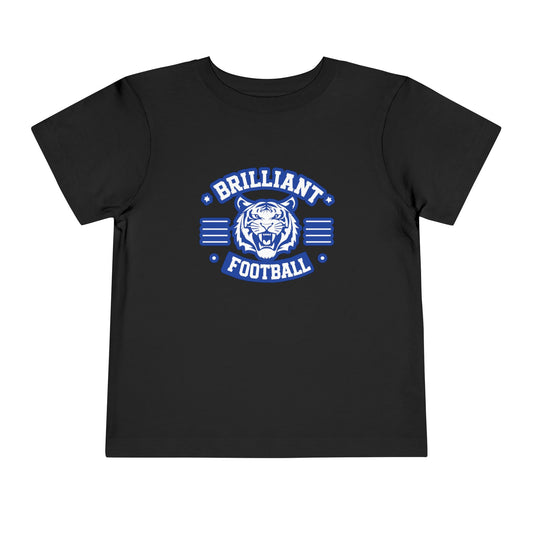 Toddler Tee \ Brilliant Tigers Football \ BTF2