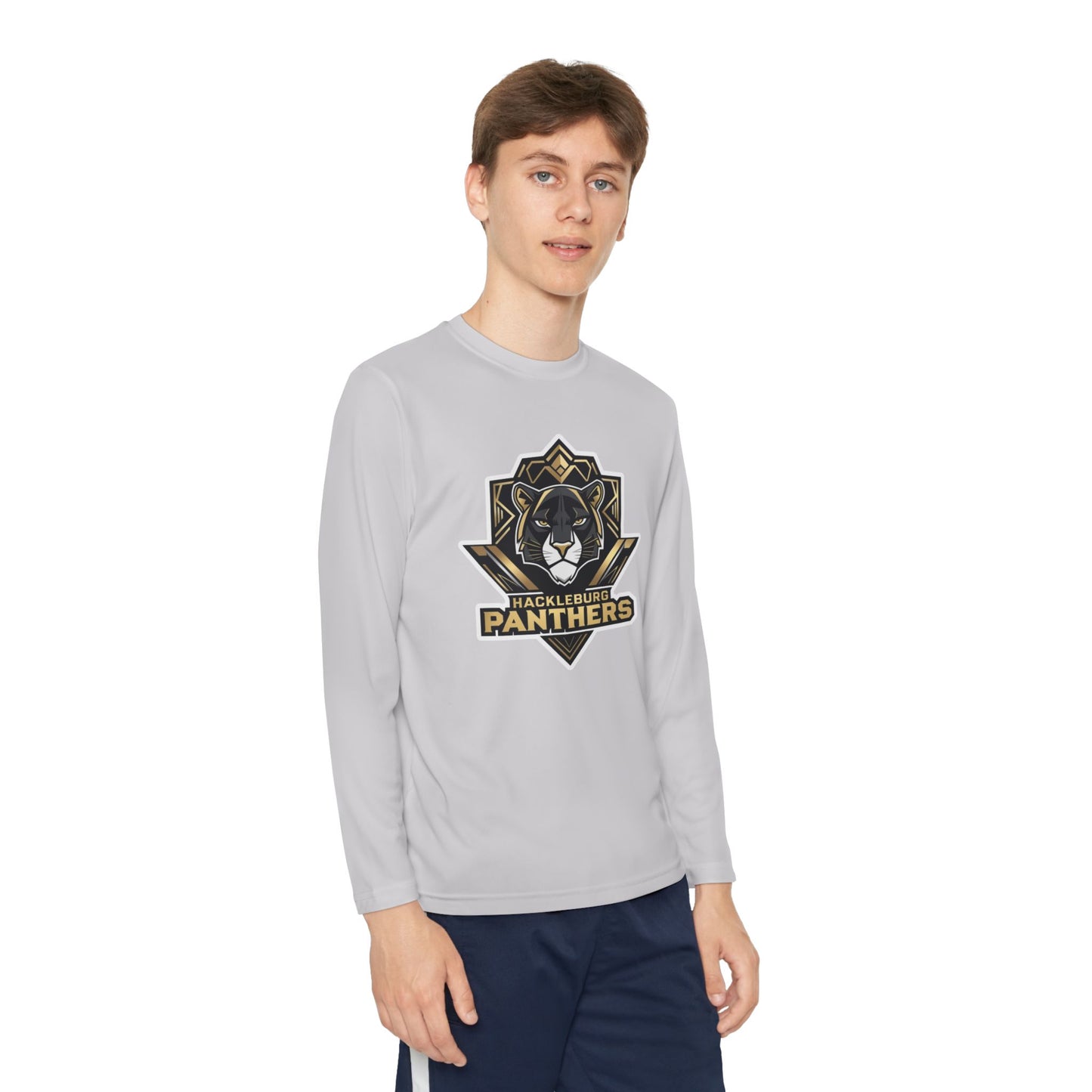 Youth Long Sleeve Tee \ Hackleburg Panthers \ HP1
