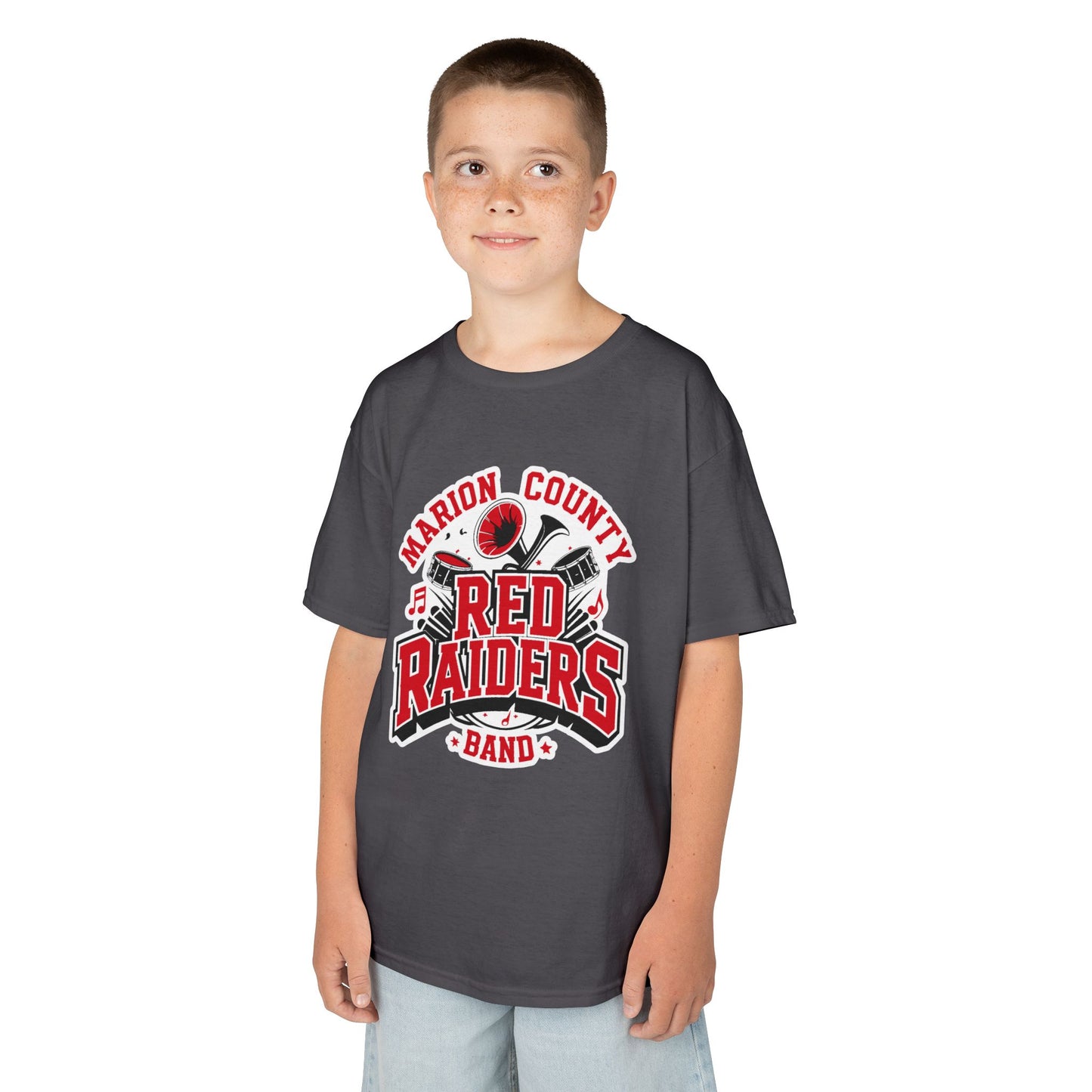Youth Tee \ Marion County Red Raiders Band \ MCB2