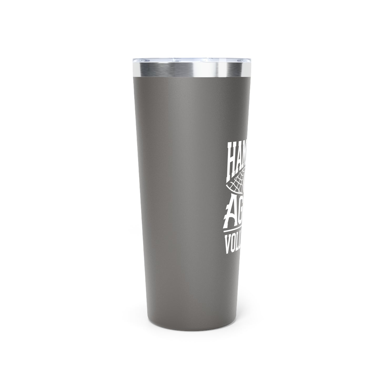 22oz Copper Insulated Tumbler \ Hamilton Aggies Volleyball \ HAV2