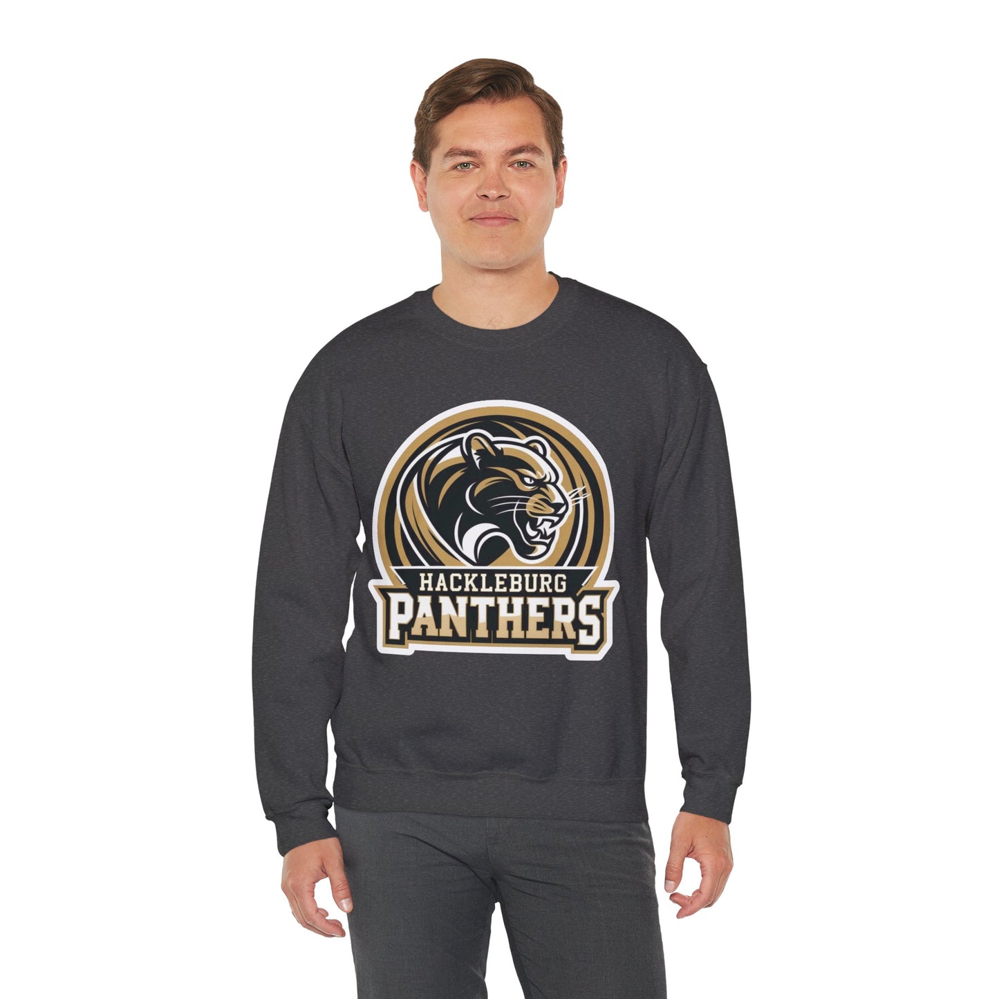 Adult Crewneck Sweatshirt \ Hackleburg Panthers \ HP2