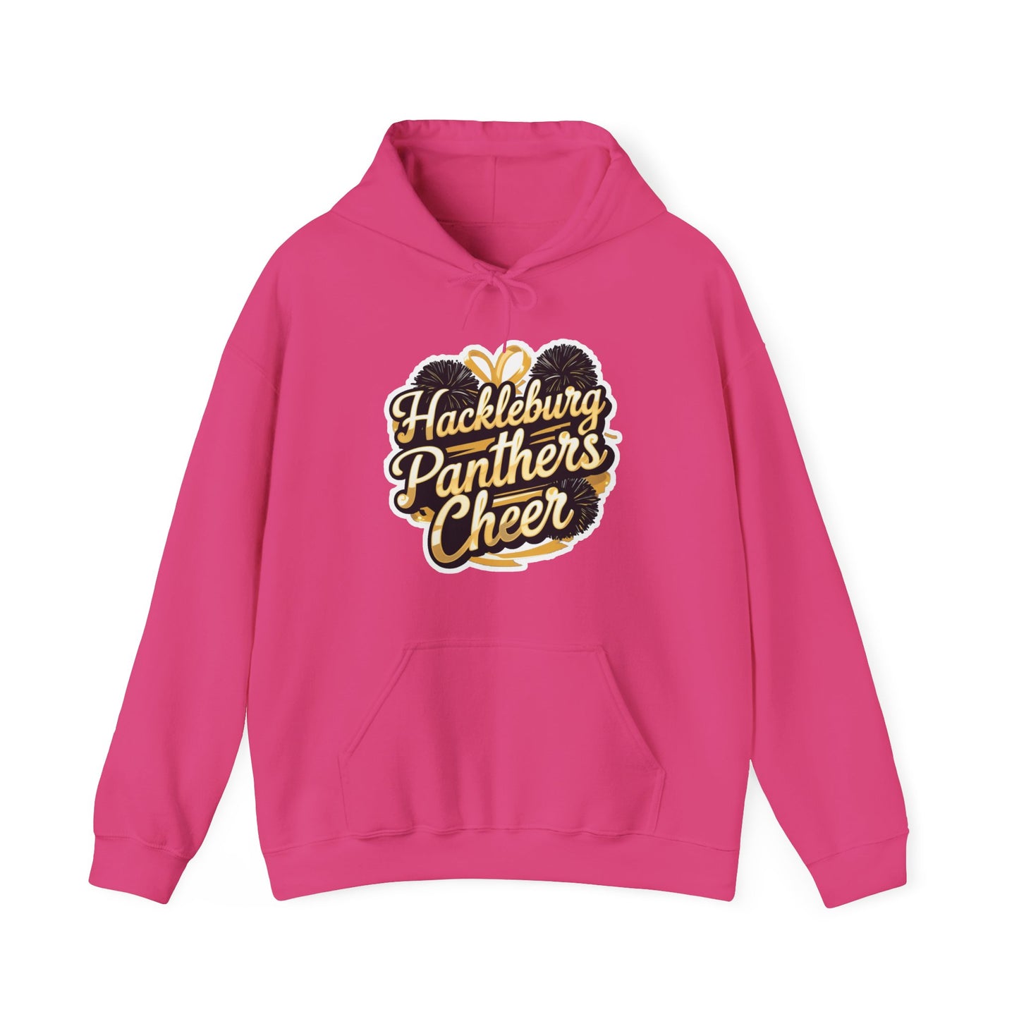 Adult Hoodie Sweatshirt \ Hackleburg Panthers Cheer \ HPC2