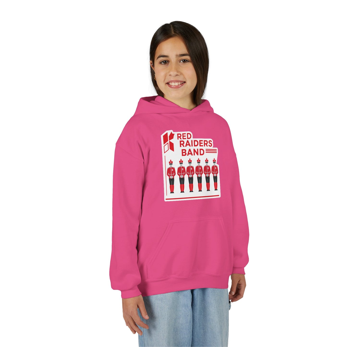 Youth Hoodie Sweatshirt \ Marion County Red Raiders Band \ MCB1