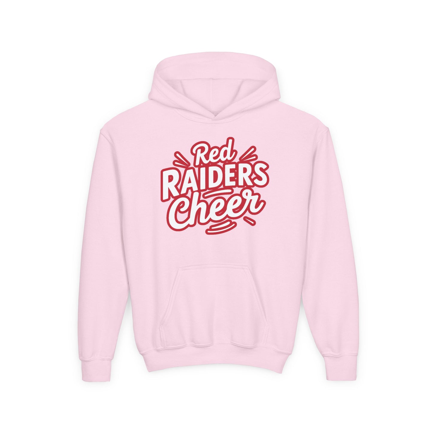 Youth Hooded Sweatshirt \ Marion County Red Raiders Cheer \ MCC1
