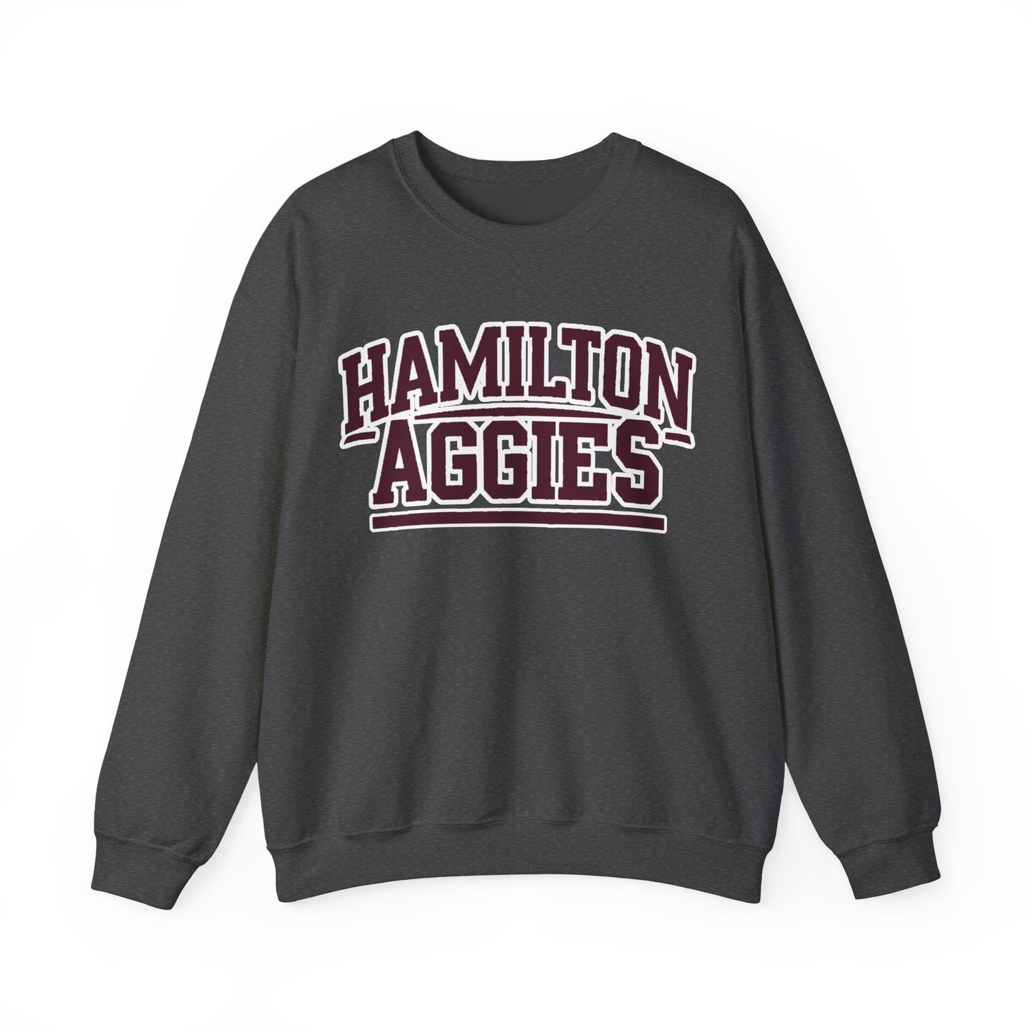 Adult Crewneck Sweatshirt \ Hamilton Aggies \ HA2