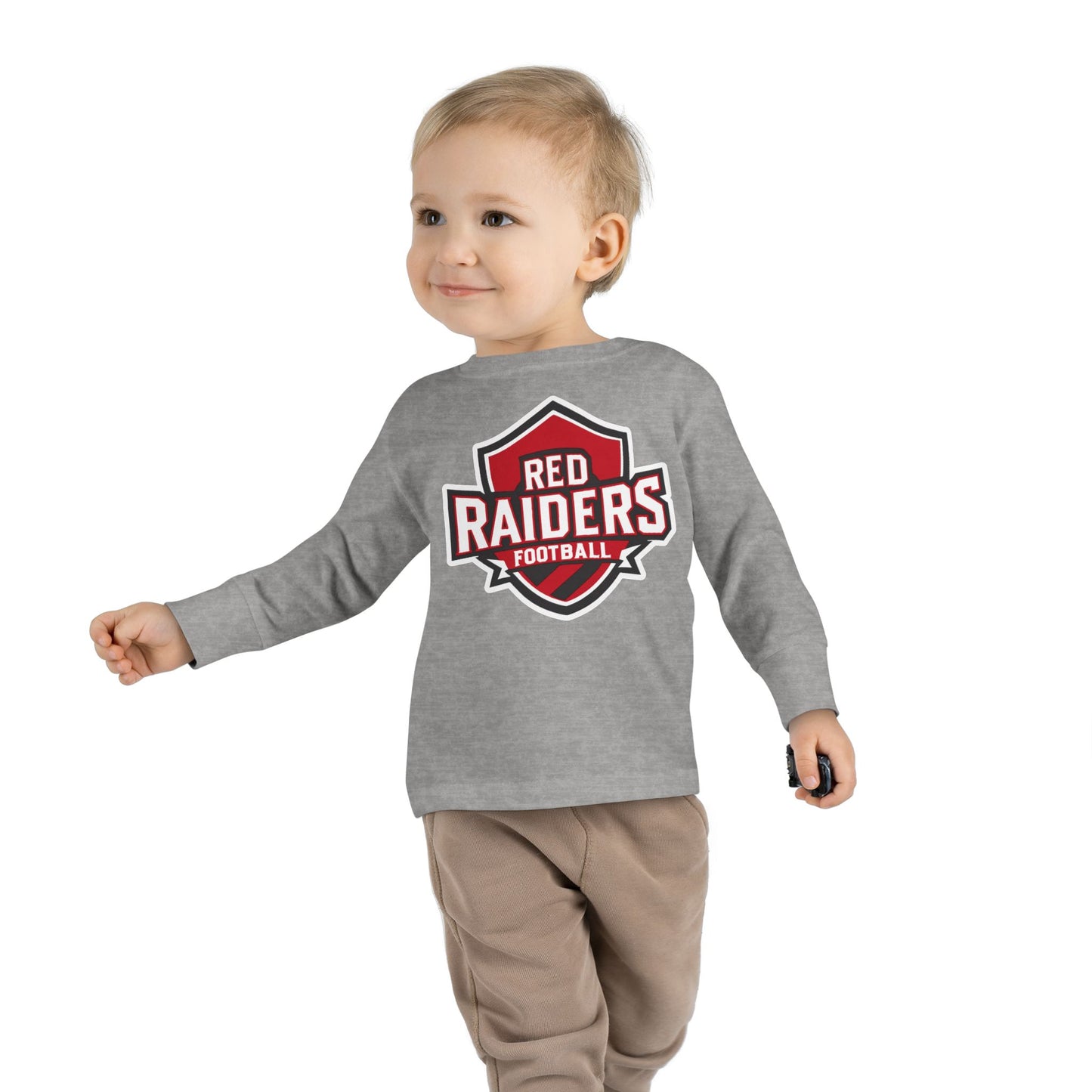 Toddler Long Sleeve Tee \ Marion County Red Raiders Football \ MCF2