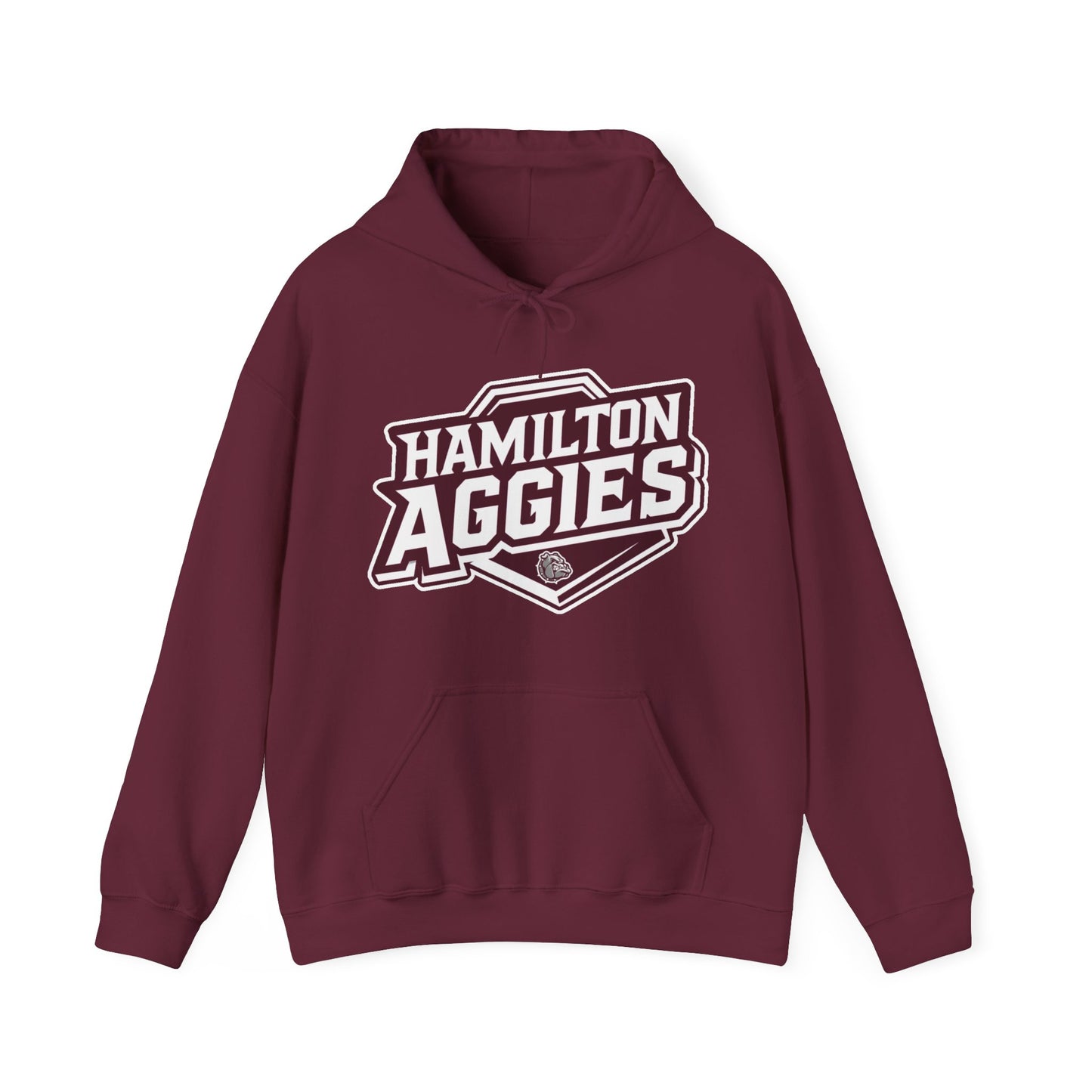 Adult Hoodie Sweatshirt \ Hamilton Aggies \ HA1