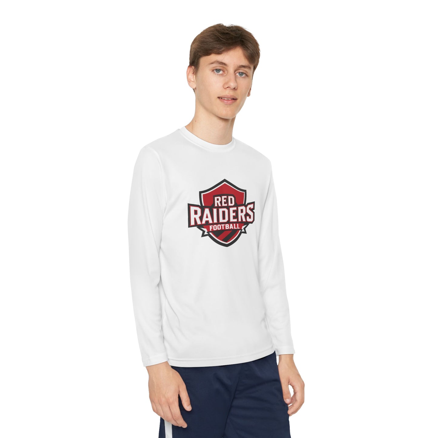 Youth Long Sleeve Tee \ Marion County Red Raiders Football \ MCF2