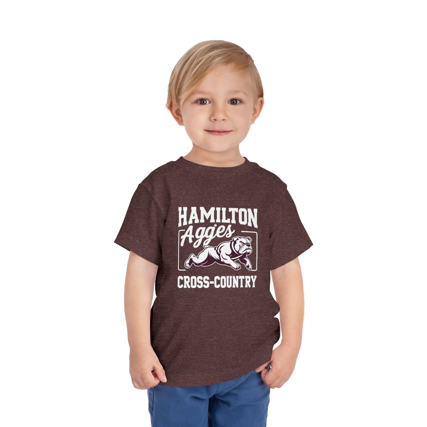 Toddler Tee \ Hamilton Aggies Cross-Country \ HCC2