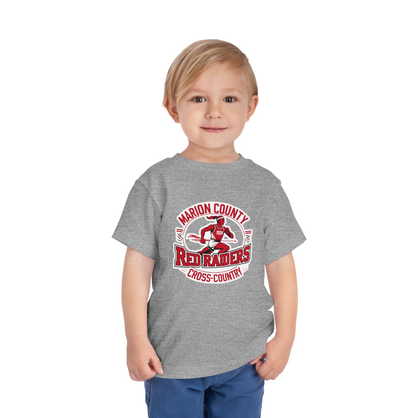Toddler Tee \ Marion County Red Raiders Cross-Country \ MCCC2