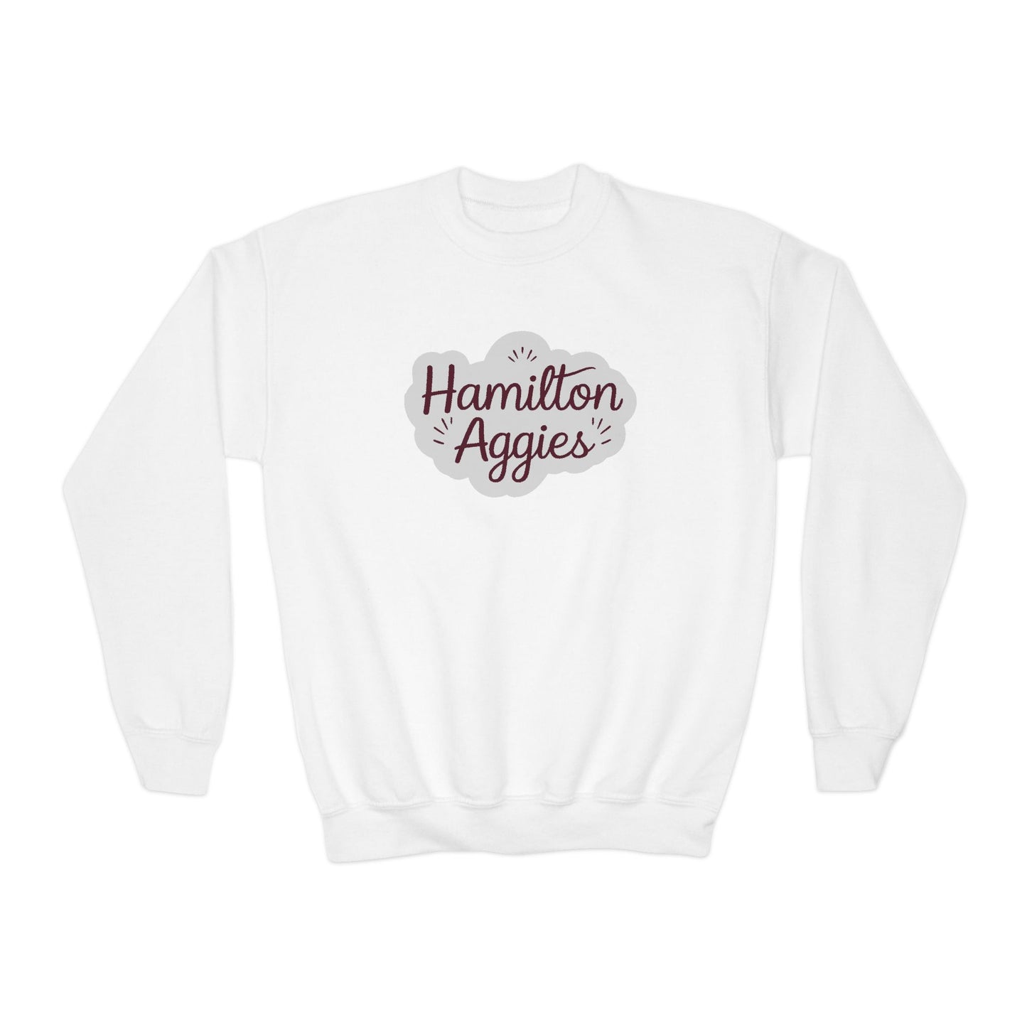 Youth Crewneck Sweatshirt \ Hamilton Aggies \ HAG1