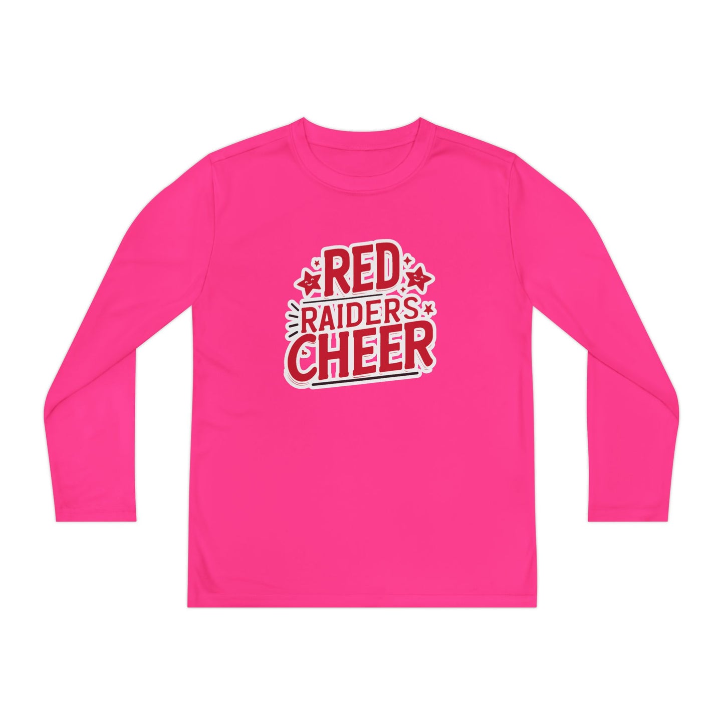 Youth Long Sleeve Tee \ Marion County Red Raiders Cheer \ MCC2