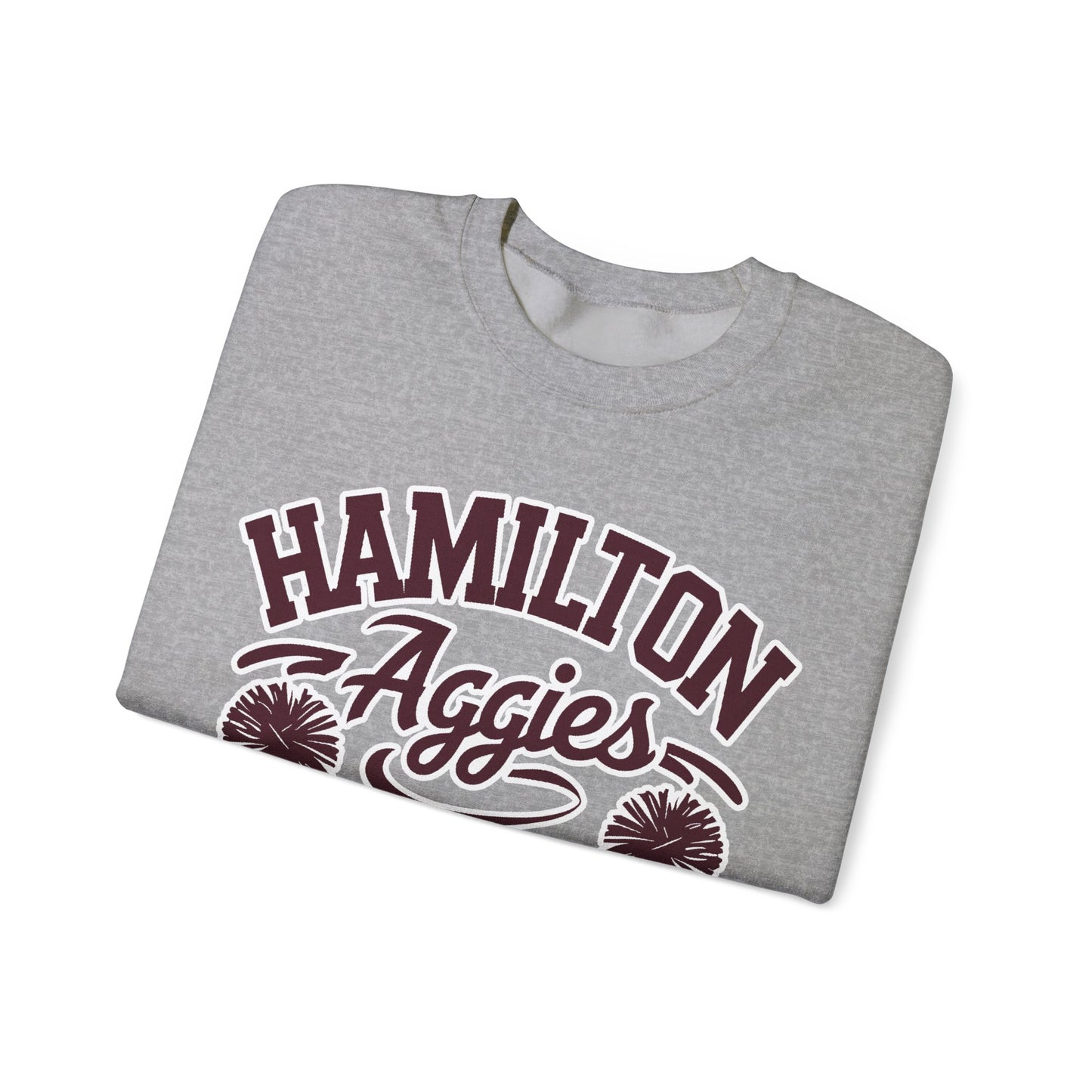Adult Crewneck Sweatshirt \ Hamilton Aggies Cheer \ HAC2
